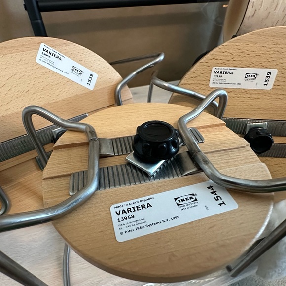 IKEA Rationell Variera Beech Wood Adjustable Plate Holders - Picture 2 of 7